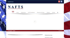 Desktop Screenshot of nafts.com